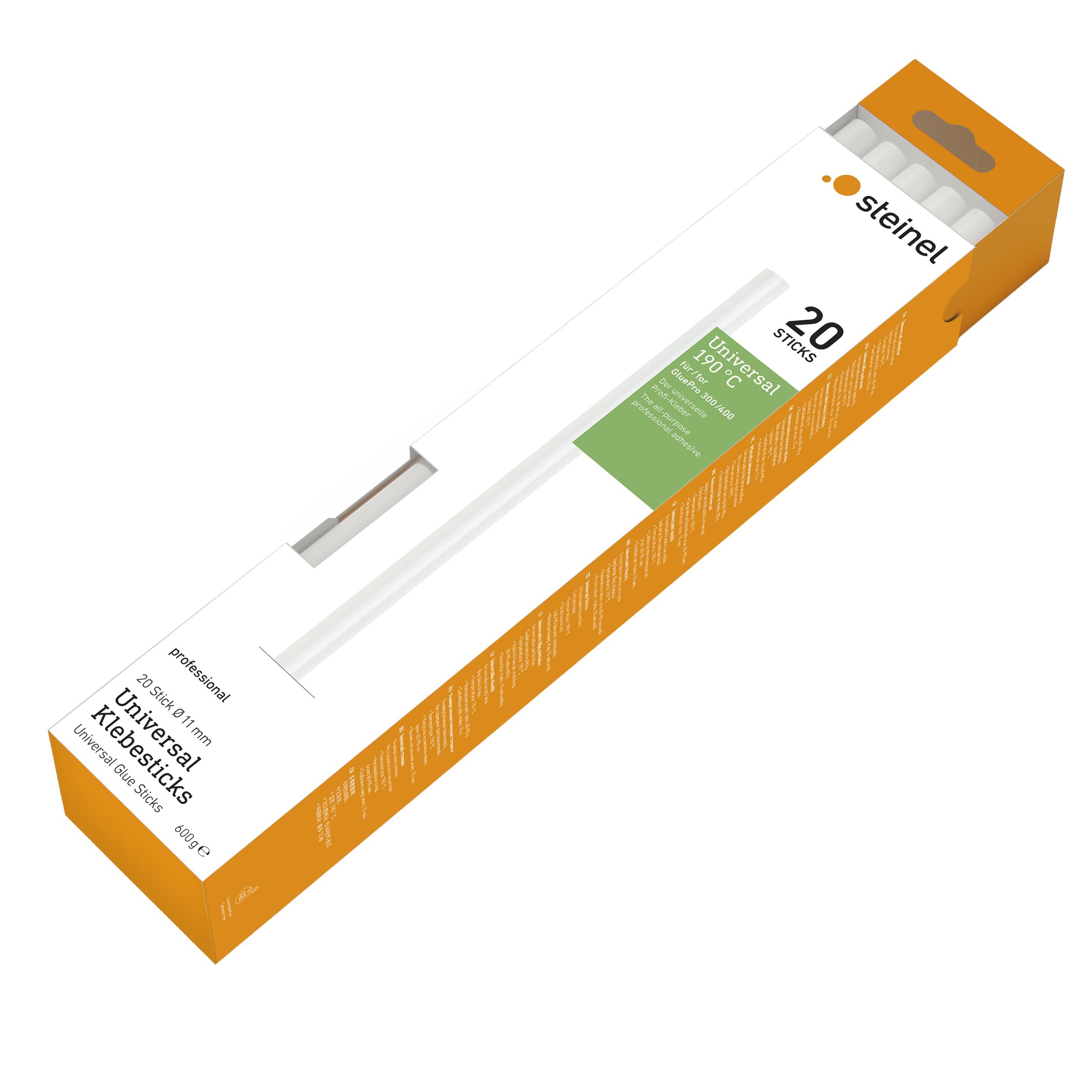 Steinel 20 x  11mm Gluesticks Universal 190 degree