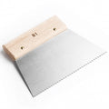 B1 Notched Trowel / Adhesive Spreader with Wooden Handle