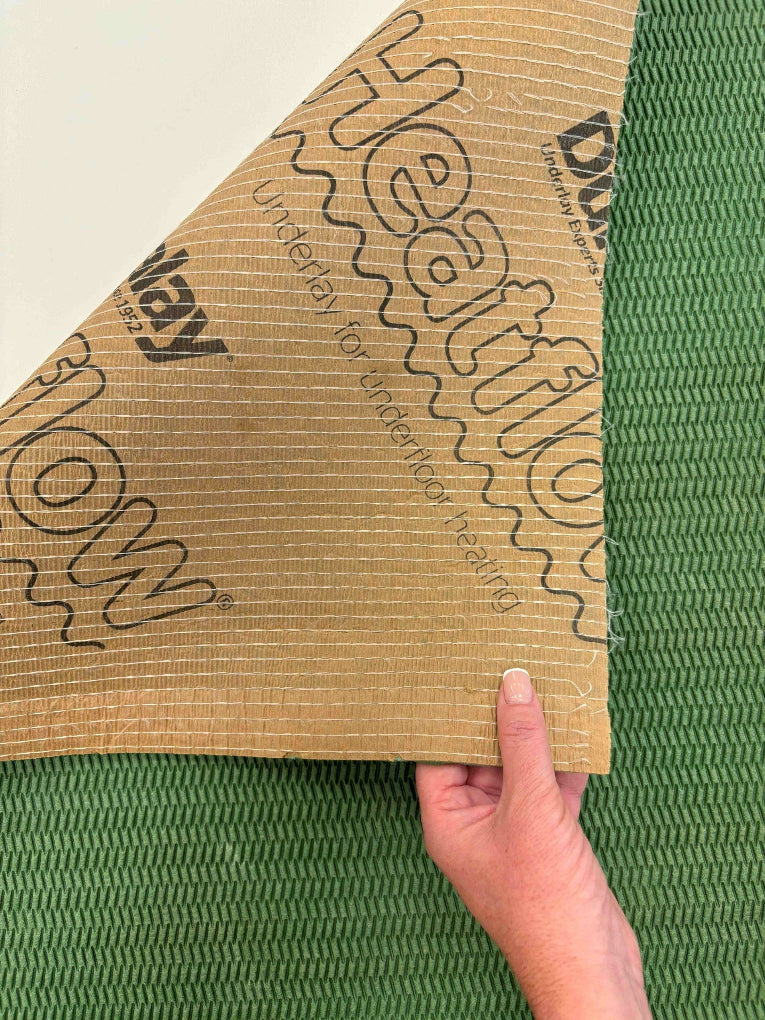 Heat Flow Underlay for Underfloor Heating