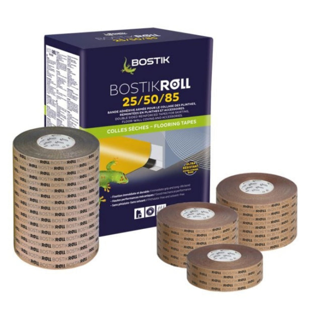 Bostik Roll Double-Sided Reinforced Flooring Tape 85mm x 50m
