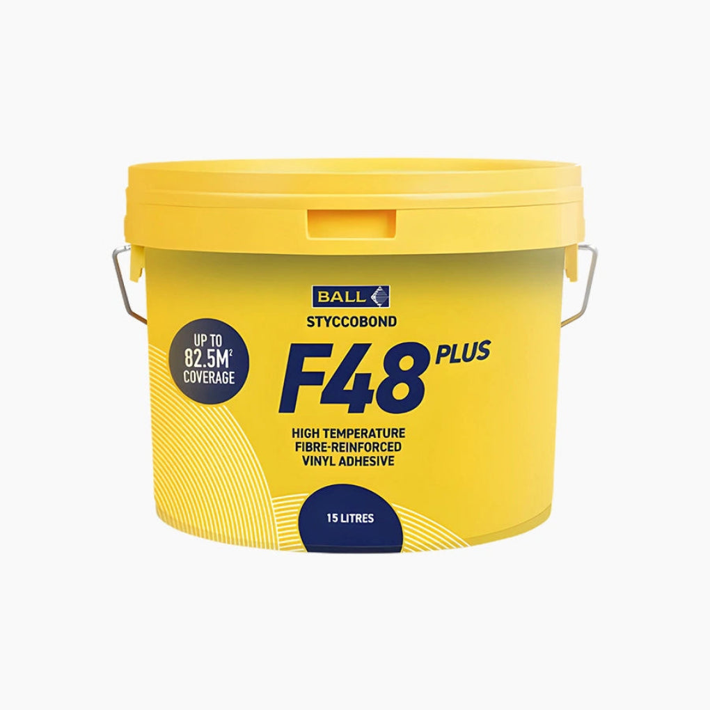High Temperature Fibre-Reinforced Vinyl Flooring Adhesive F48